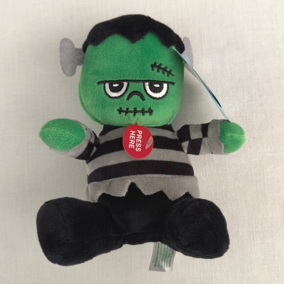 Spooky Village Frankenstein Plush 6 in Musical Halloween Toy CVS Exclusive 2024 - Picture 9 of 11